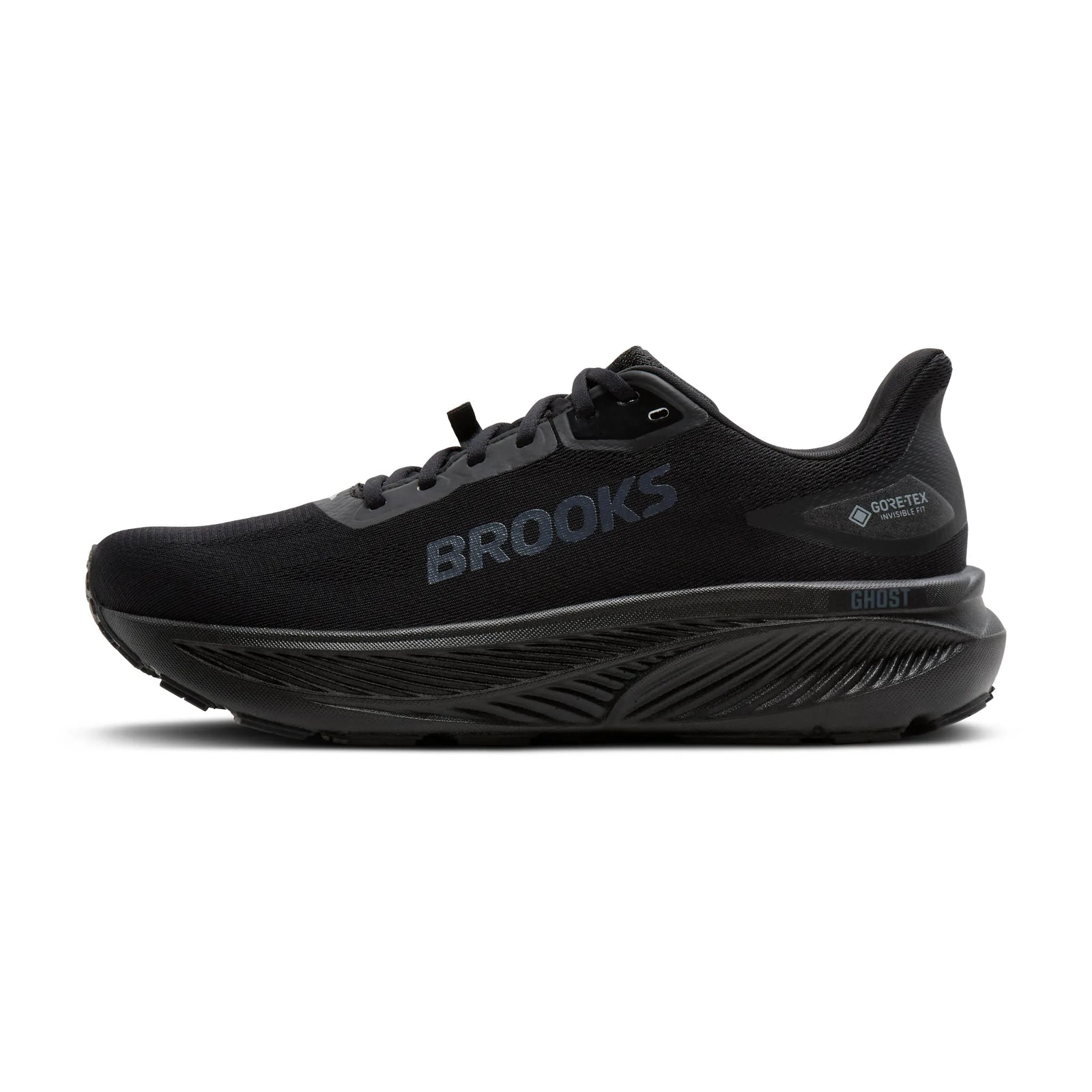 Brooks Ghost 18 GTX chaussures de course à pied imperméables pour homme - Noir / Noir / Ébène