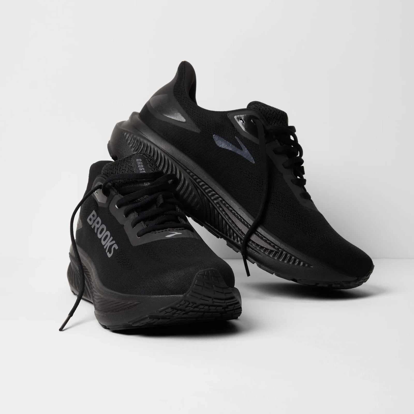 Brooks Ghost 18 GTX chaussures de course à pied imperméables pour homme - Noir / Noir / Ébène