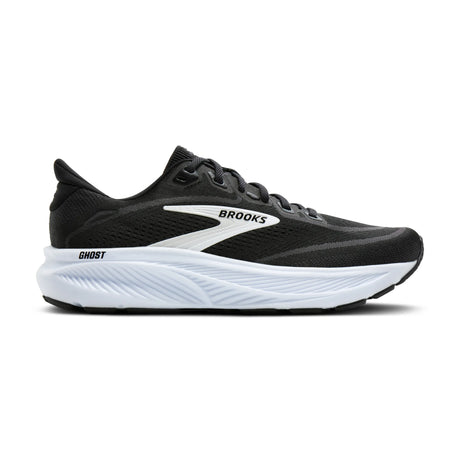 Brooks Ghost 18 Men's Running Shoes - Black / Grey / White
