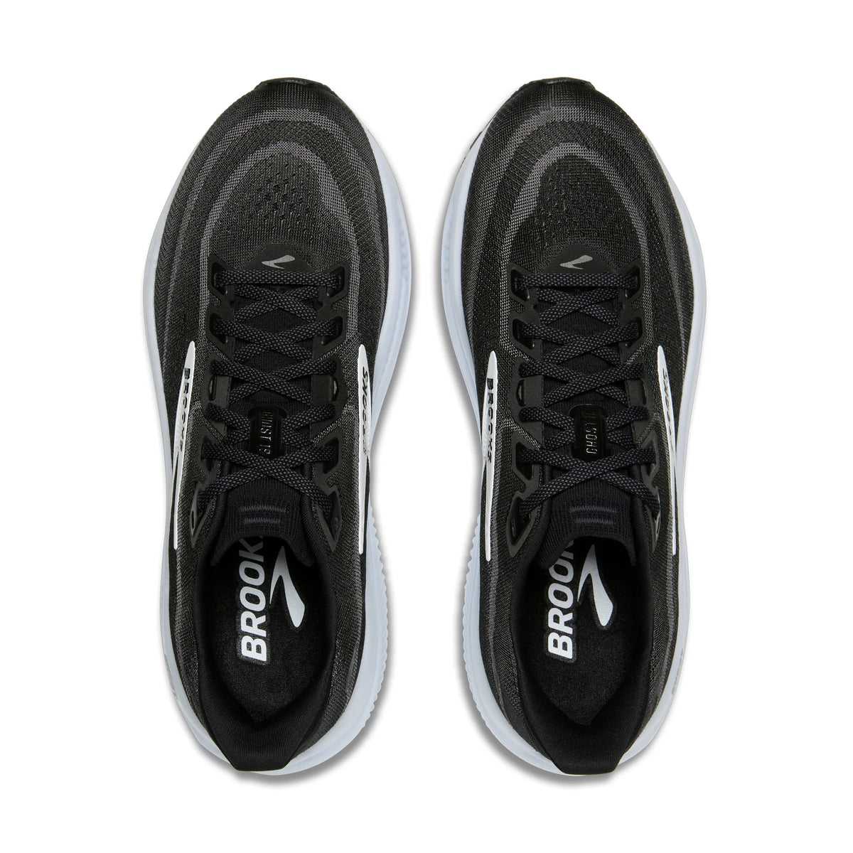 Brooks Ghost 18 Men's Running Shoes - Black / Grey / White