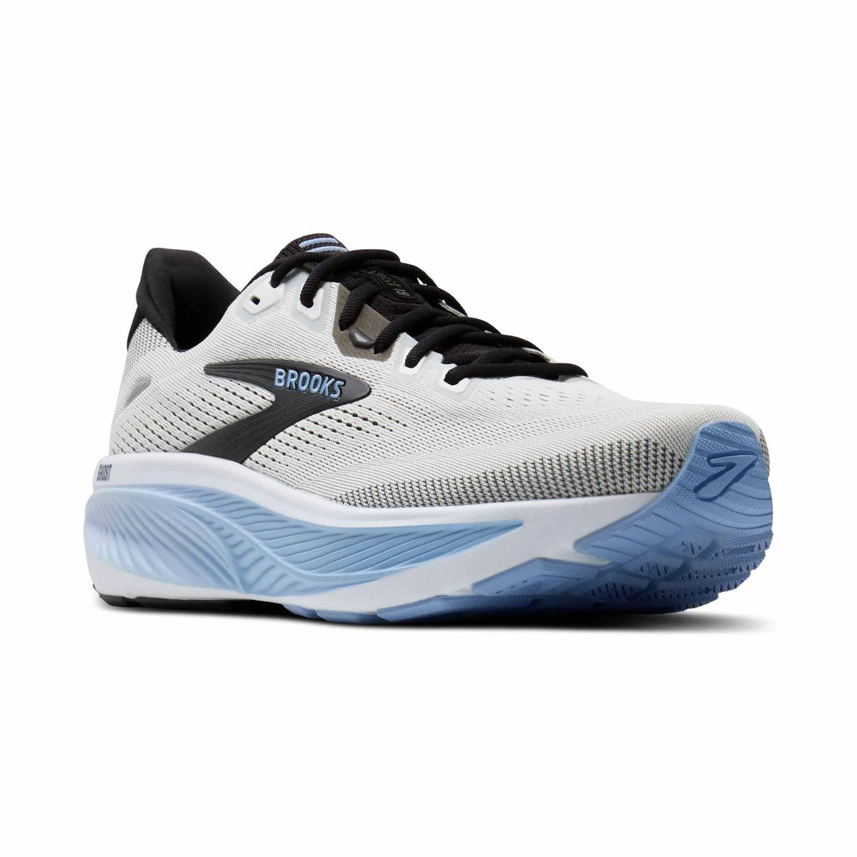 Brooks Ghost 18 Men's Running Shoes - White / Black / Open Air