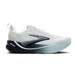 Brooks Ghost Max 4 chaussures de course à pied pour homme - Blanc / Marine / Bleu