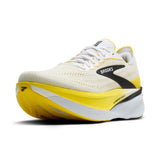 Brooks Hyperion Max 4 chaussures de course à pied pour homme - Blanc / Jaune Cyber / Noir