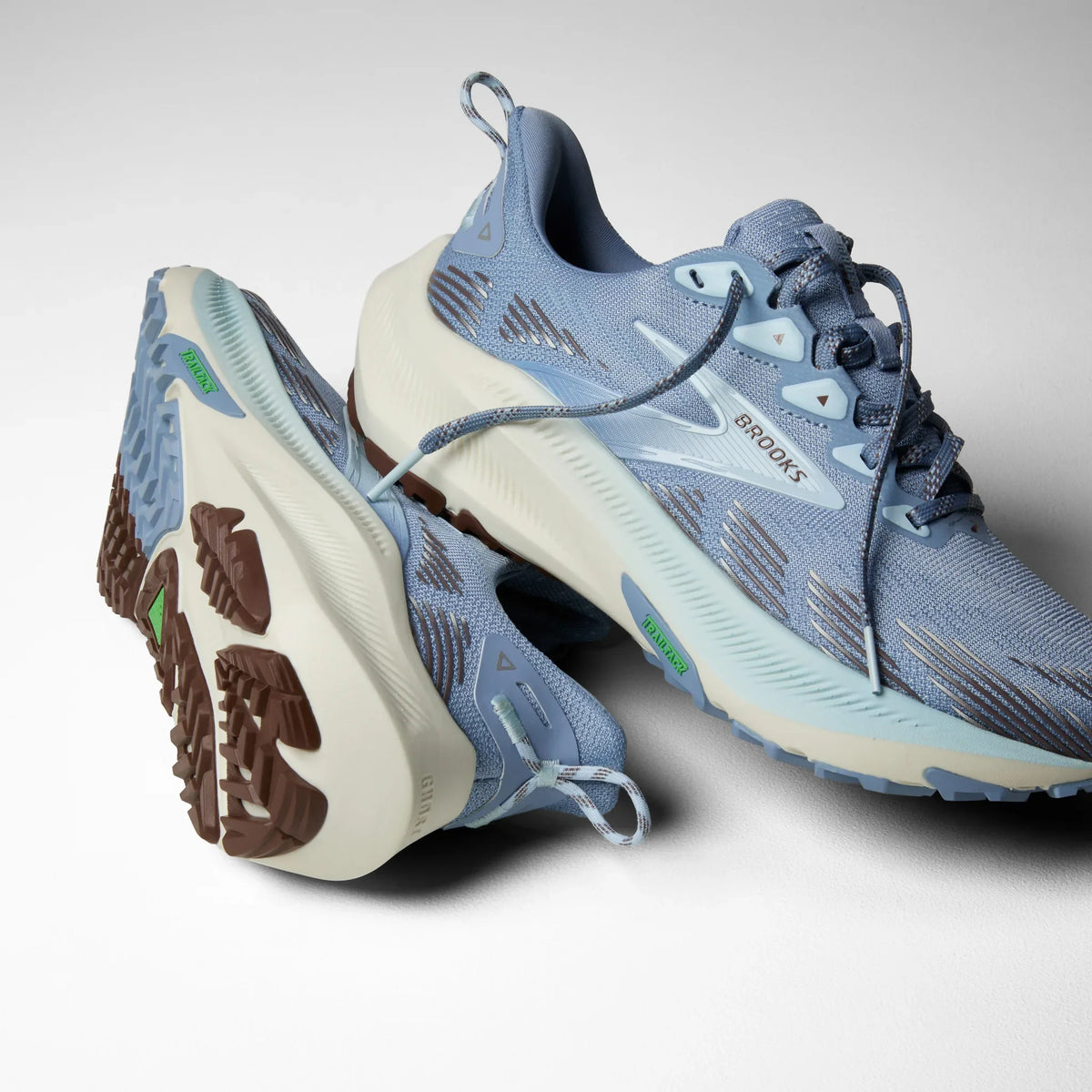 Brooks Ghost Trail chaussures de course à pied en sentier pour femme - Blue / Blue / Brown