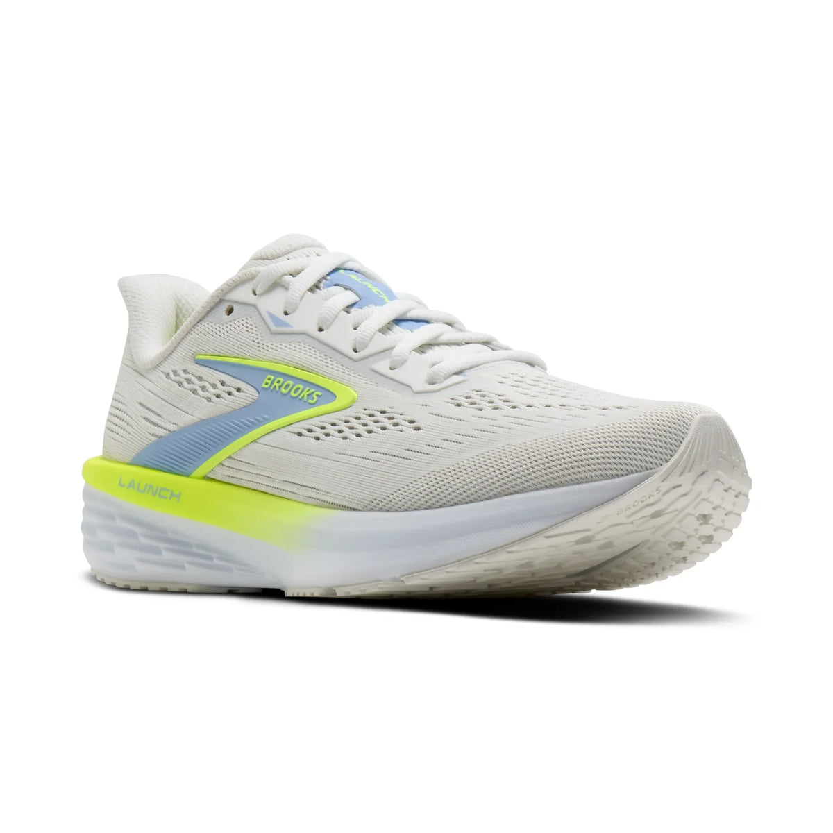 Brooks Launch 12 chaussures de course à pied femme - White / Open Air / Nightlife