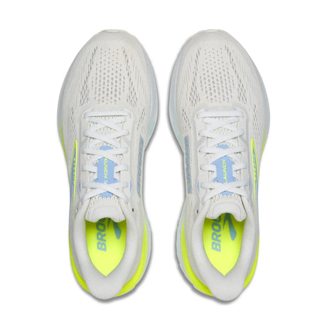Brooks Launch 12 chaussures de course à pied femme - White / Open Air / Nightlife