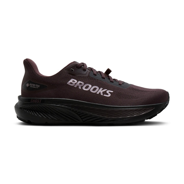 Brooks Ghost 18 GTX chaussures de course à pied imperméables pour femme - Raisin / Noir / Métallique
