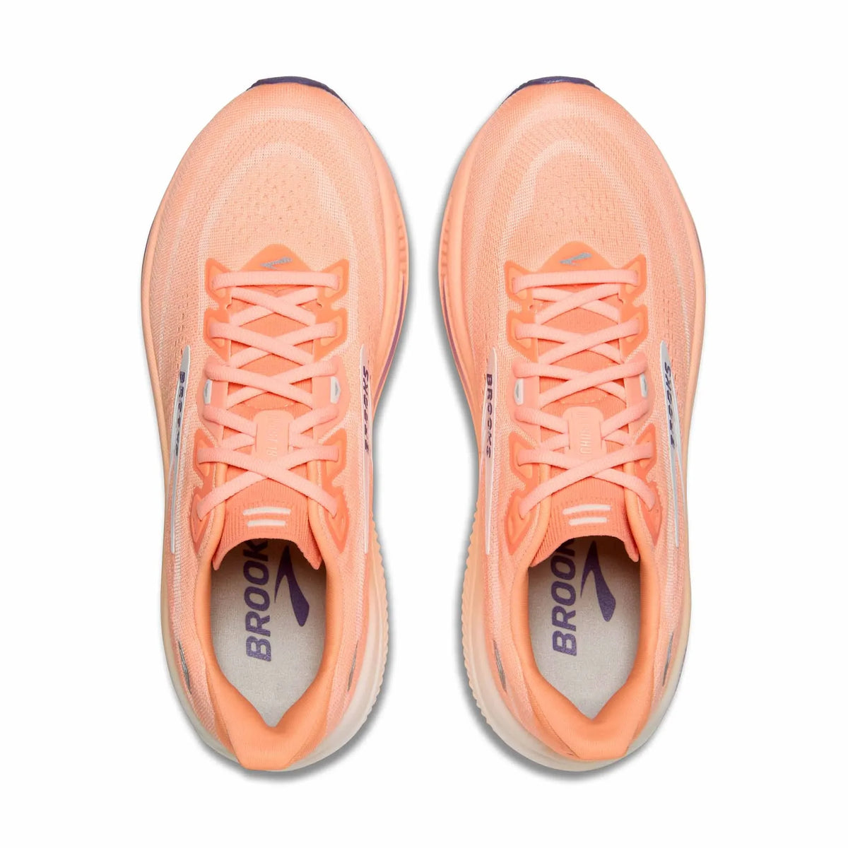 Brooks Ghost 18 Women's Running Shoes - Peach / Grape / Coconut