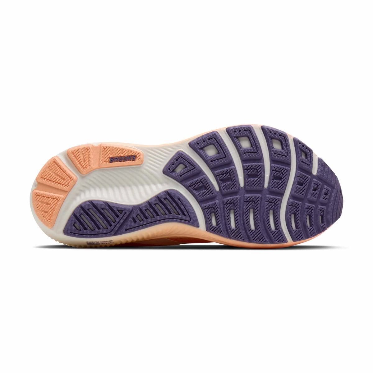 Brooks Ghost 18 Women's Running Shoes - Peach / Grape / Coconut