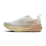 Brooks Ghost Max 4 chaussures de course à pied pour femme - Blanc / Rose / Rutabaga
