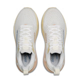 Brooks Ghost Max 4 chaussures de course à pied pour femme - Blanc / Rose / Rutabaga