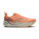 Brooks Ghost Max 4 chaussures de course à pied pour femme - Pêche Cyber / Raisin / Bleu délavé