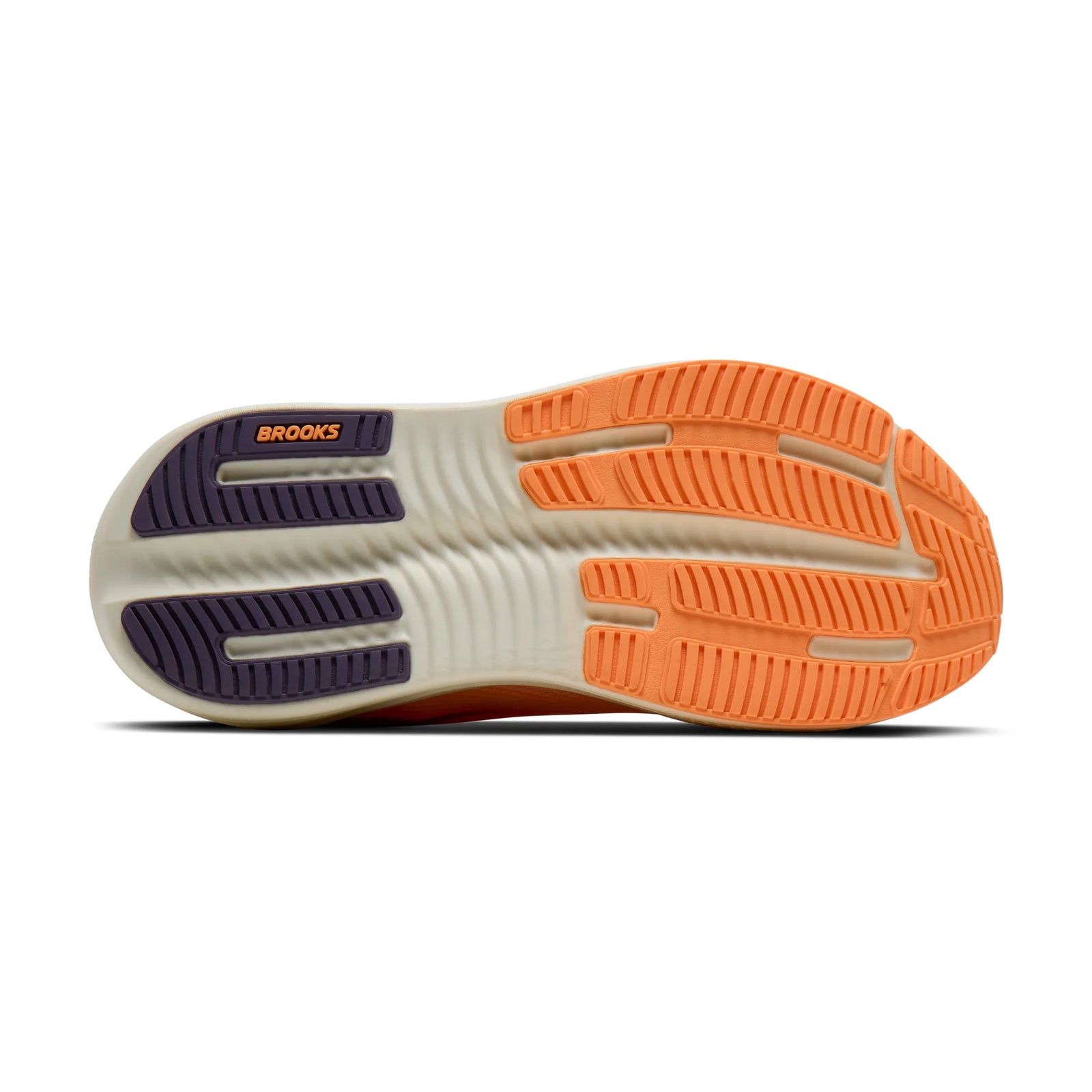 Brooks Ghost Max 4 chaussures de course à pied pour femme - Pêche Cyber / Raisin / Bleu délavé