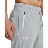 UA Sportstyle pantalon de jogging pour homme Mod Gray / Blanc - détail
