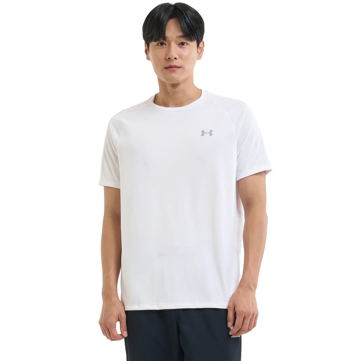 UA Tech 2.0 t-shirt à manches courtes pour homme Blanc / Overcast Gray