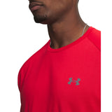 UA Tech 2.0 t-shirt à manches courtes pour homme Rouge / Graphite - détail