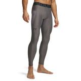 UA HeatGear Armour legging de compression pour homme Carbon Heather / Noir