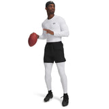 UA ColdGear legging de compression pour homme Blanc / Noir