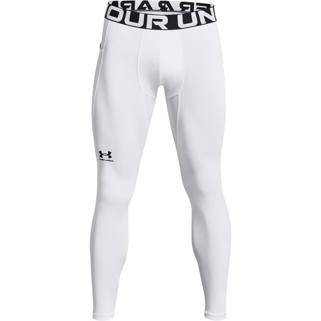 UA ColdGear legging de compression pour homme Blanc / Noir