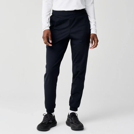 Brooks Momentum Thermal Jogger 2.0 pantalon de course à pied pour femme – Noir (vue avant)