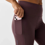 Brooks Chaser cuissard de course 7 po pour femme - Cocoa