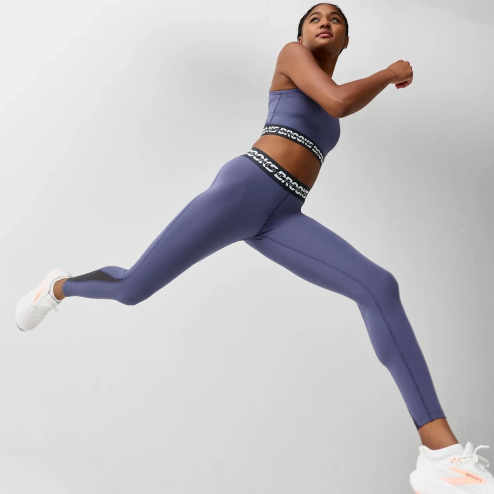 Brooks PR Elite leggings de course pour femme - Nightfall / Black