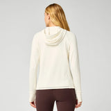 Brooks Momentum Thermal chandail à capuchon de course à pied pour femme – Os (vue arrière)