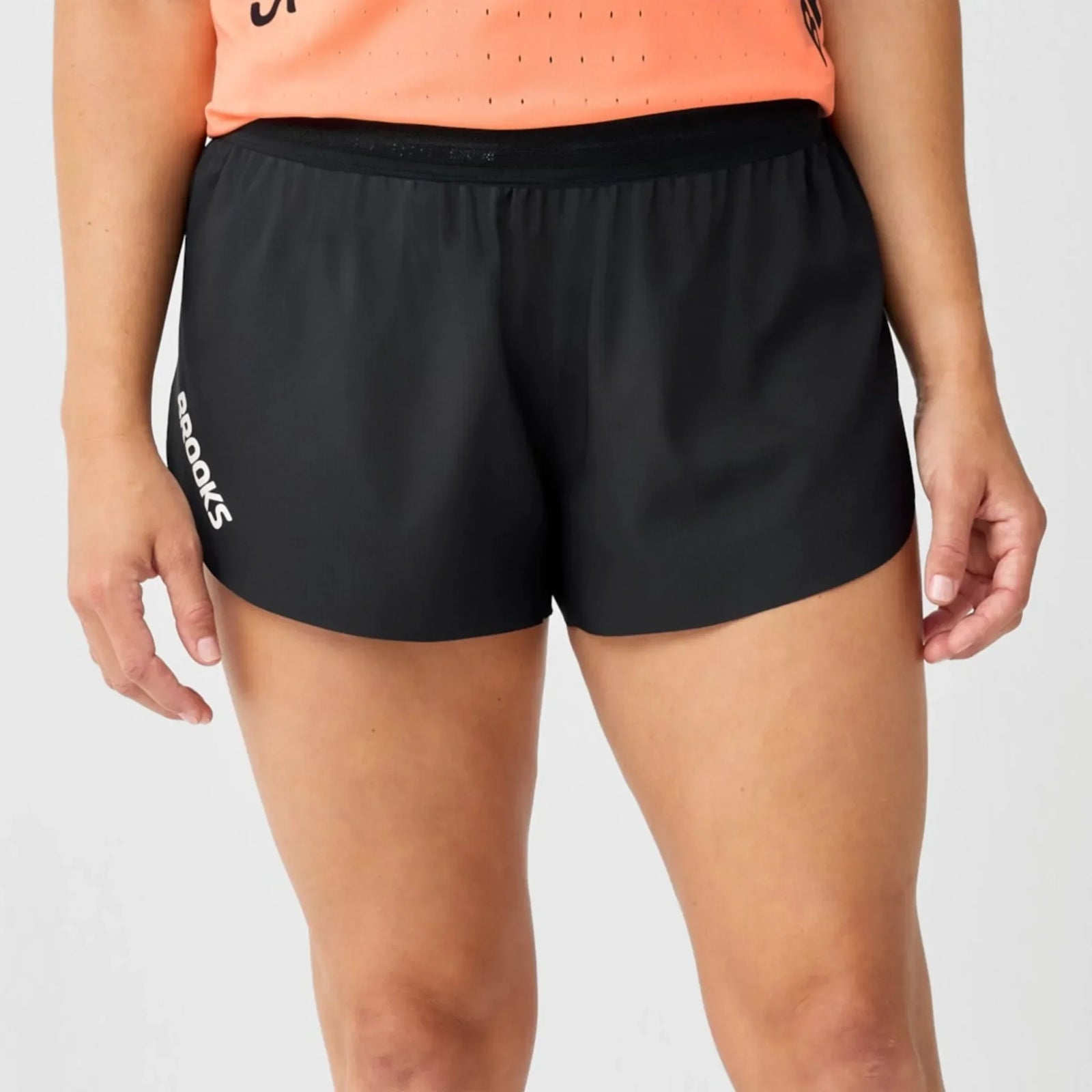 Brooks Hyperion Elite short fendu de course pour femme - Noir