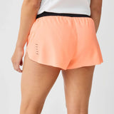 Brooks Hyperion Elite short fendu de course pour femme - Cyber Peach / Black