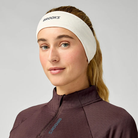 Brooks Momentum Thermal bandeau de course à pied – Os (vue avant)
