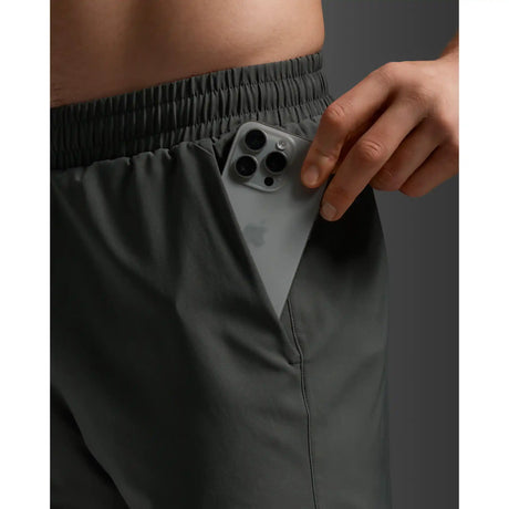 2XU Aero 5 Inch short de course à pied pour homme - Jupiter / Noir réfléchissant