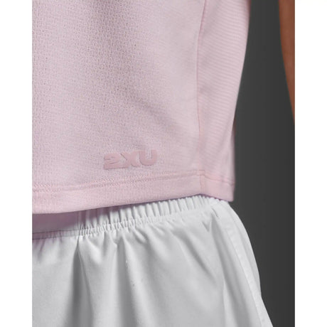 2XU Aero camisole de course à pied femme - Pink Frost / Pink Frost Reflective