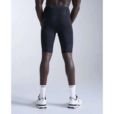 2XU Aero Mesh short homme - Black / Silver Reflective