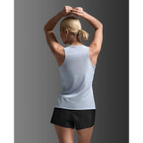 2XU Aero camisole de course à pied femme - Halogen / Halogen Reflective