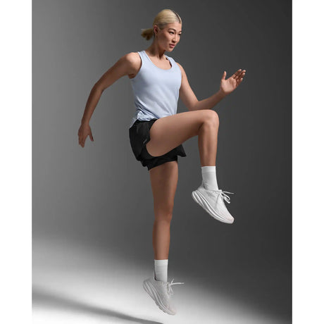 2XU Aero camisole de course à pied femme - Halogen / Halogen Reflective