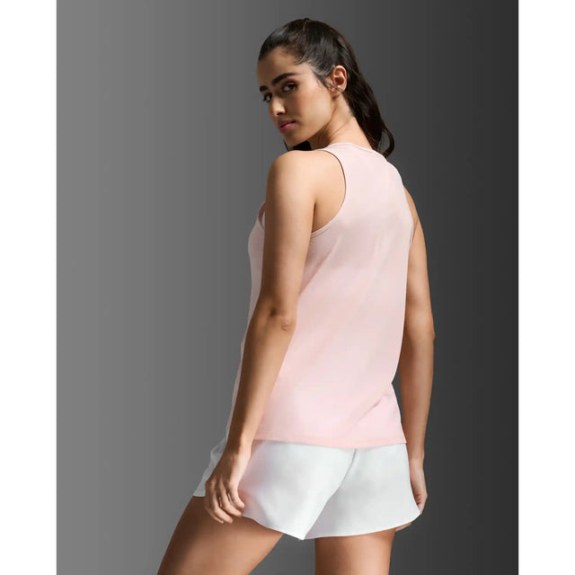 2XU Aero camisole de course à pied femme - Pink Frost / Pink Frost Reflective