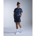 2XU Aero t-shirt de course à pied pour homme- Midnight Marble / Silver Reflective