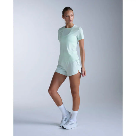2XU Aero t-shirt femme - Mint Dust / Mint Reflective