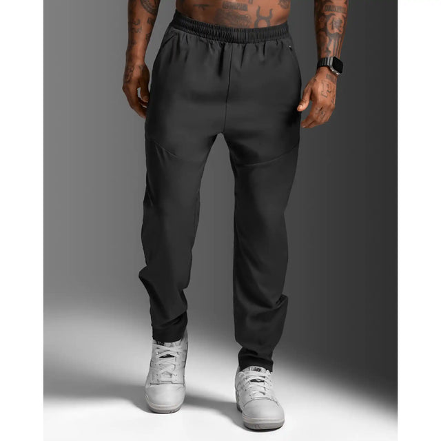2XU Aero Woven Jogger homme - Noir / Argent réfléchissant