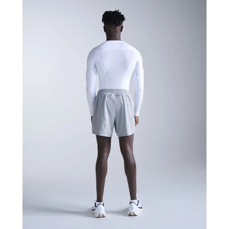 2XU chandail de compression Core manches longues sport homme - Blanc