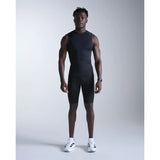 2XU Core camisole de compression pour homme - Noir / Argent