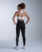 2XU Core Hi-Rise legging de compression taille haute pour femme - Noir / Argent