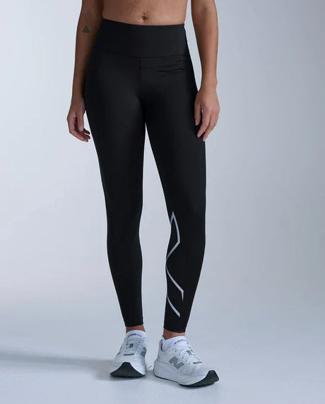 2XU Core Hi-Rise legging de compression taille haute pour femme - Noir / Argent