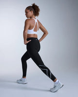 2XU Core Hi-Rise legging de compression taille haute pour femme - Noir / Argent