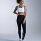 2XU Core Hi-Rise legging de compression taille haute pour femme - Noir / Argent