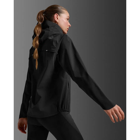 2XU Ignition Shield Jacket femme - Noir / Argent réfléchissant