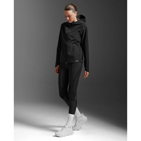 2XU Ignition Shield Jacket femme - Noir / Argent réfléchissant