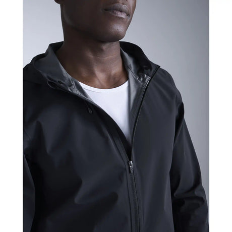 2XU Ignition Shield Jacket homme - Noir / Argent réfléchissant