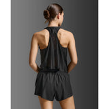 2XU Light Speed React Singlet women's - Black / Black Reflective