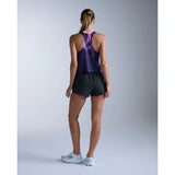2XU Light Speed React Singlet women's - Violet Mist / Lavender Reflect